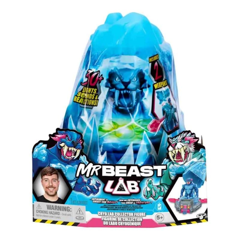 MrBeast Lab Krio Panter Akciona Figura – Kolekcionarski Model, 18cm