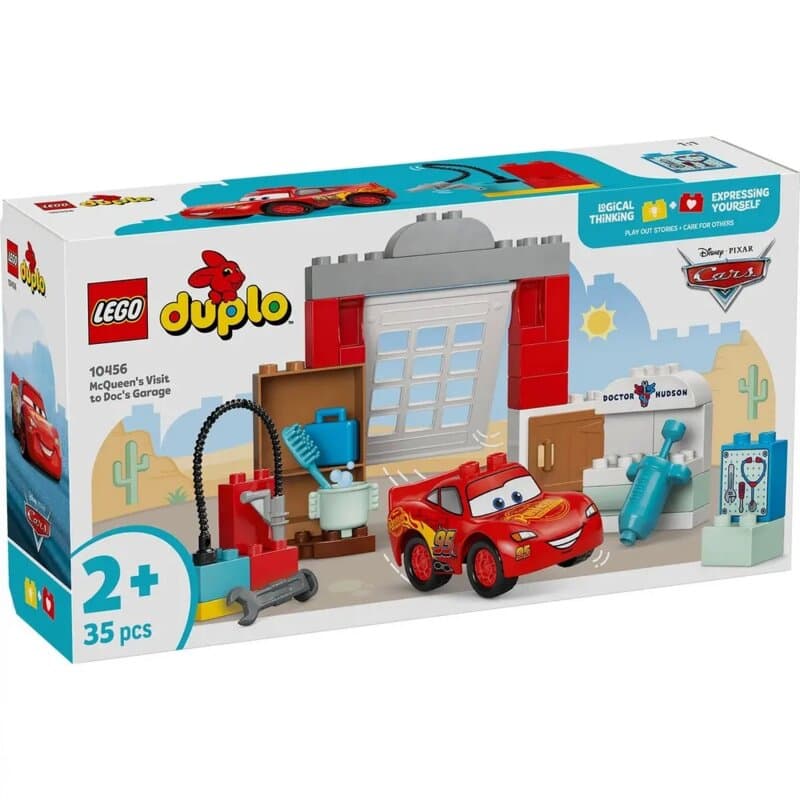 LEGO® DUPLO Disney i Pixar Cars Mekvinova poseta Dokovoj garaži 10456
