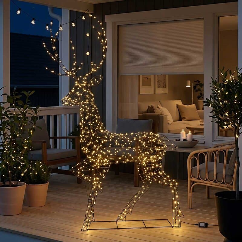 Irvas Visine 2 m sa 750 LED sijalica Novogodišnja figura