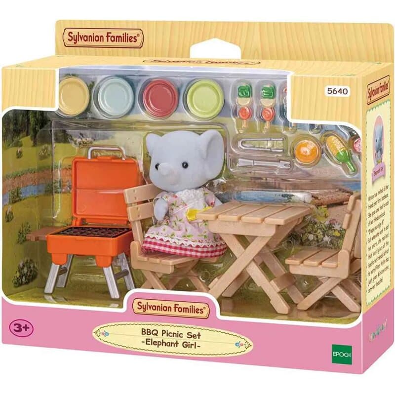 Sylvanian Families set za roštilj i piknik - Slonica