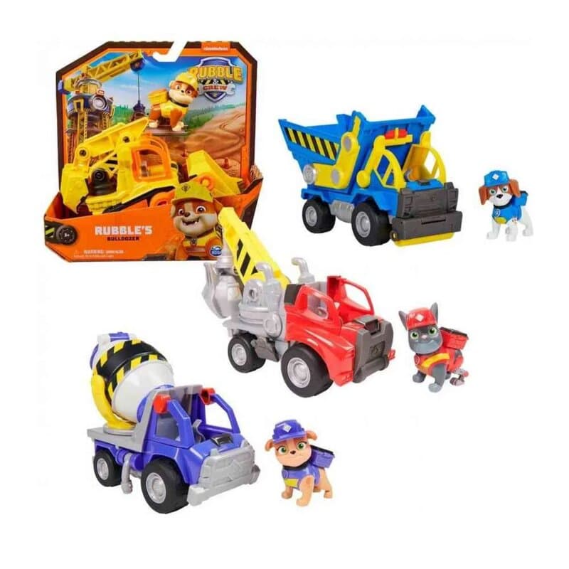 Paw Patrol Rubble & Crew – Kiper vozilo sa figuricom