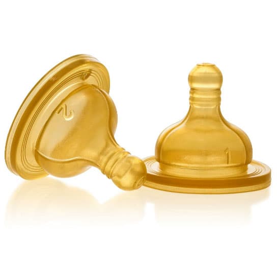 Chicco anatomska kaučuk cucla 2kom 2m+  00081621000000