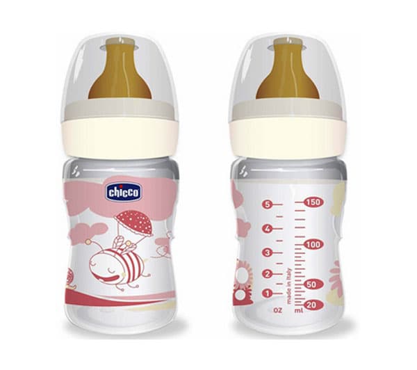 Chicco plastična flašica sa silikonskom cuclom 150ml  6005101