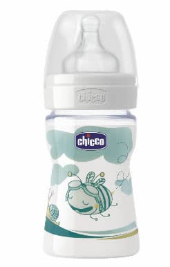 Chicco plastična flašica sa silikonskom cuclom 150ml  6005201