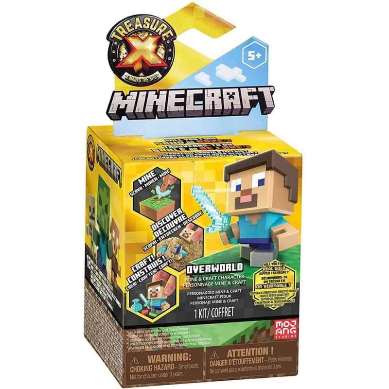 Treasure X Minecraft Overworld - Set za Iskopavanje Blaga