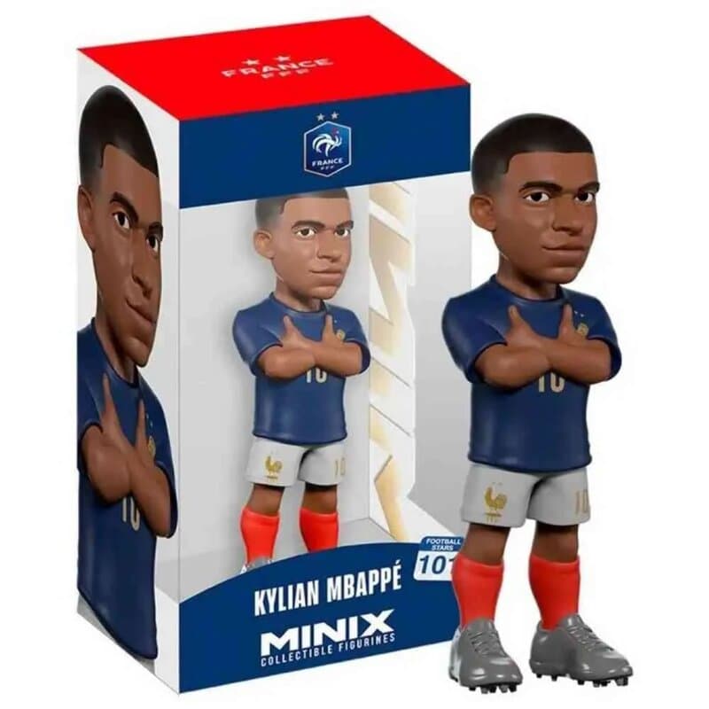 MINIX kolekcionarska figura Kylian Mbappé – Francuska, 12 cm