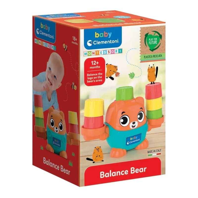 Clementoni Baby Montessori Edukativna Igračka Medvedić za Ravnotežu