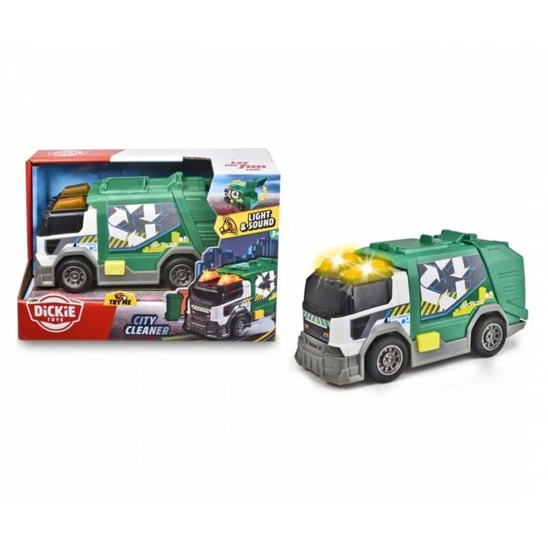 Dickie Toys Kamion za čišćenje ulica sa zvukom i svetlom