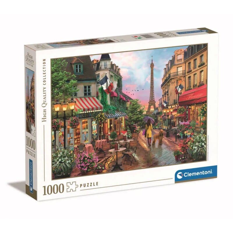 Clementoni Puzzle 1000 delova - Cveće u Parizu