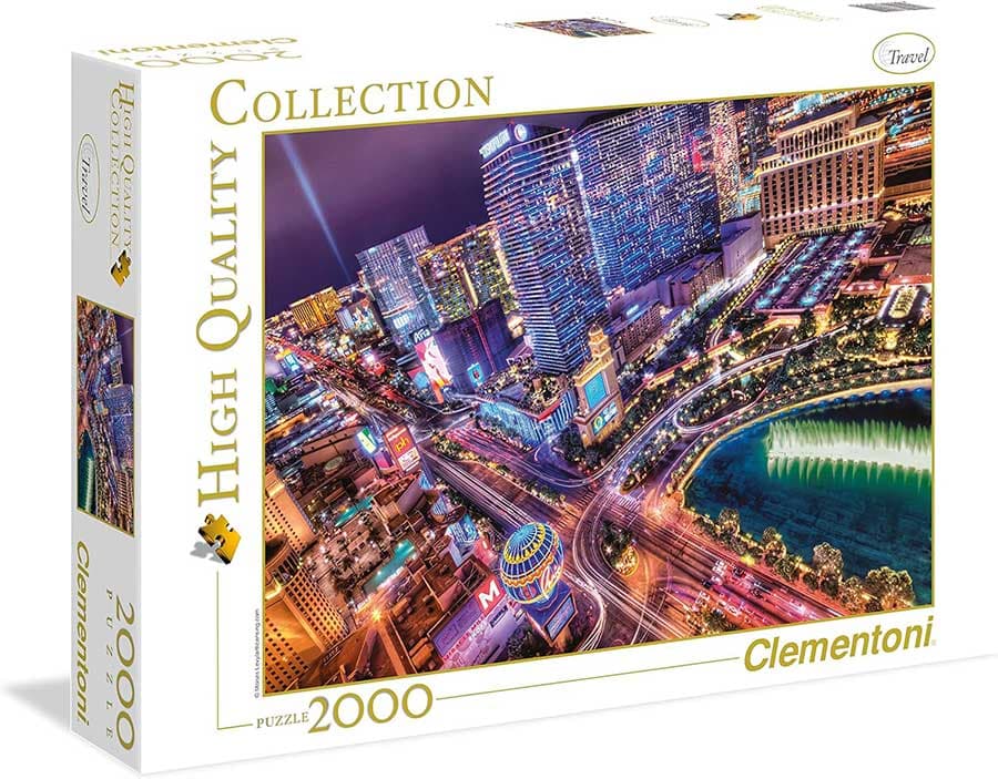 Puzzle slagalica 2000 delova Las Vegas Clementoni HQC 32555