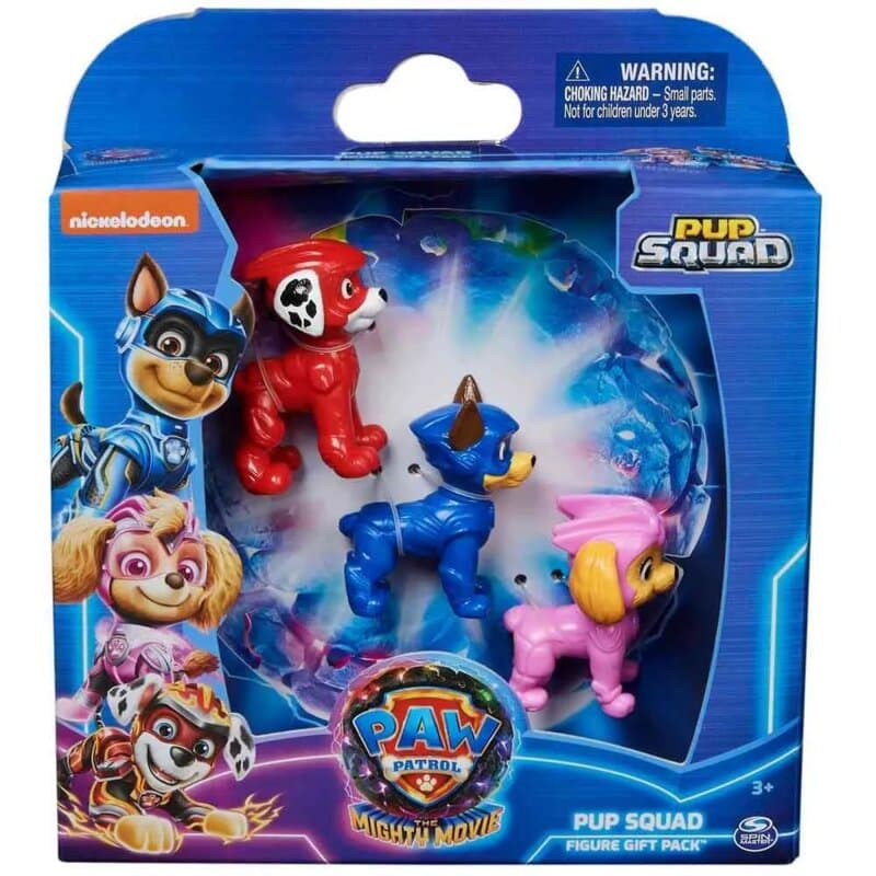 Paw Patrol set figura – 3 štenca