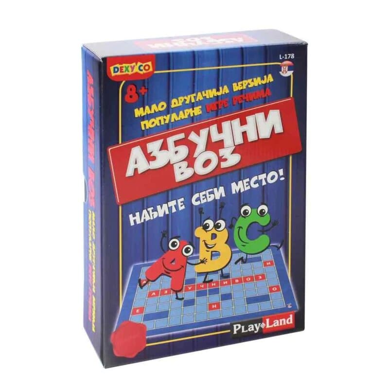 Play Land Azbučni Voz - društvena igra sa slovima