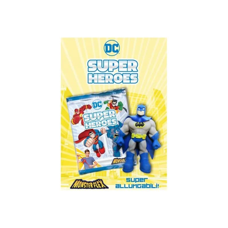 Dexy Mini Iznenađenje Monsterflex Hero - Gumena Rastegljiva Figura, Mistery Pack