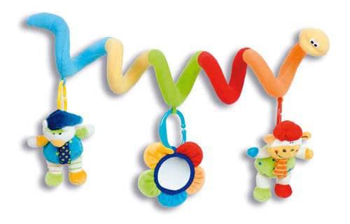 Olmitos Spiralna igračka za kolica i krevetac Prase-Cvetić-Kravica 3900