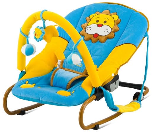 Chipolino Ležaljka za bebe Blue lion