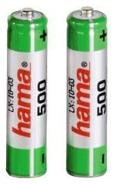 Hama NiMH punjive baterije 2xAAA 500mAh