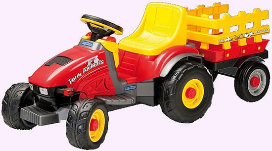Peg Perego traktor sa prikolicom Farm Animals IGED1066 P0029