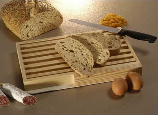 Daska za hleb + poklon nož za sečenje hleba 