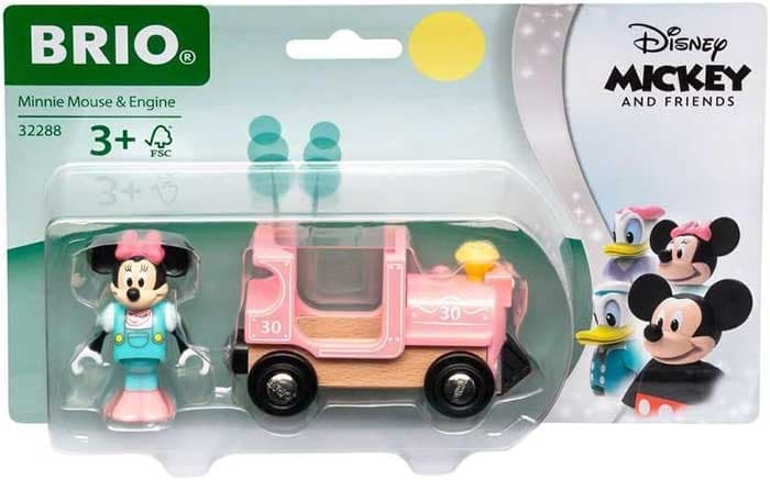 BRIO Disney Lokomotiva i figurica Minnie Mouse 32288