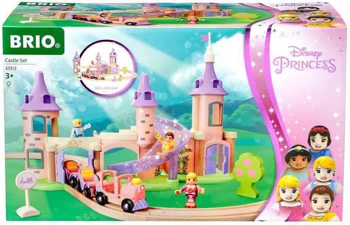 BRIO Disney Princess Zamak sa prugom i figuricama princeza 33312