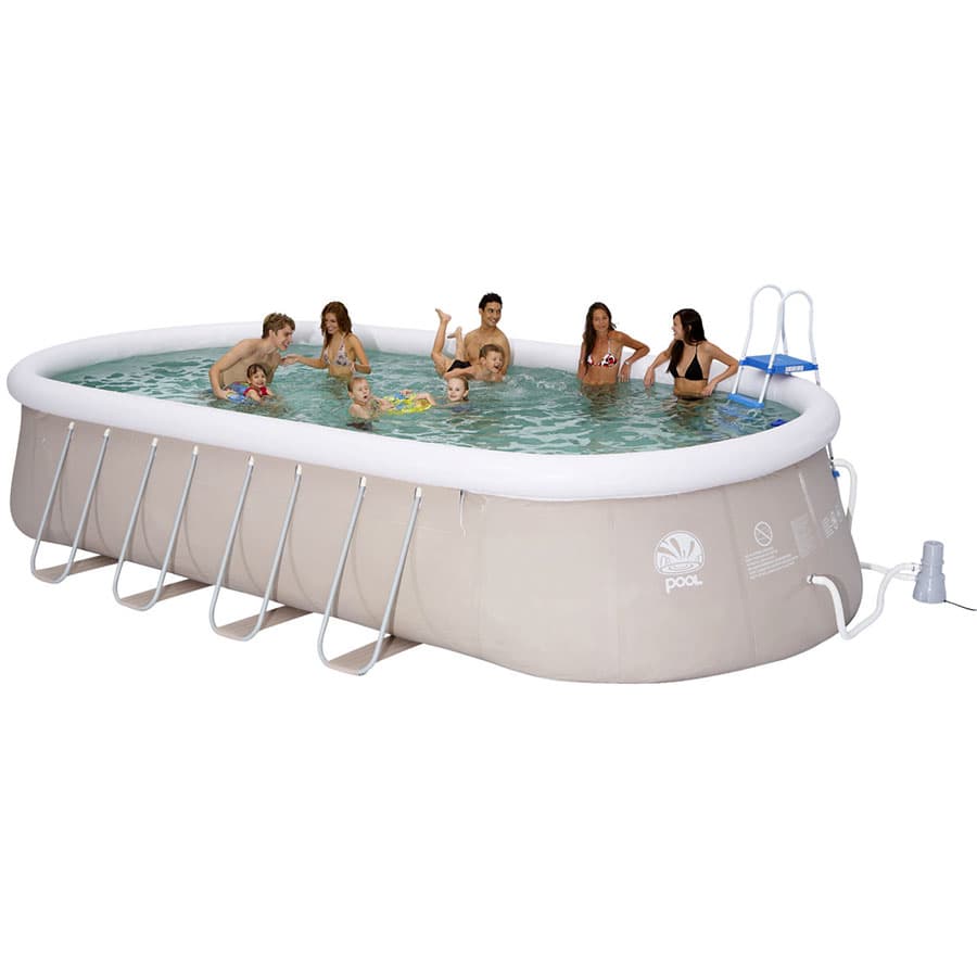 Ovalni Bazen sa metalnim okvirom 610 x 360 x 120 cm   26-344