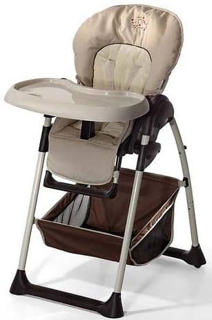 Hauck Stolica za hranjenje/ležaljka Sit&Relax Zoo brown 665107