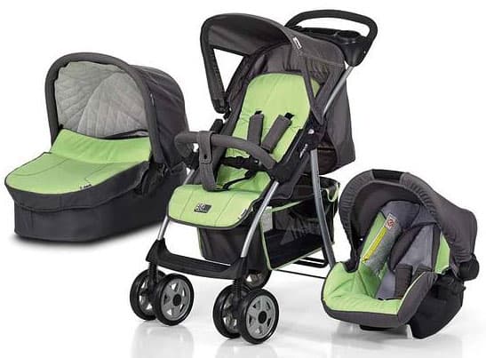 Hauck Kolica Shopper Trio Wheel mint 153123