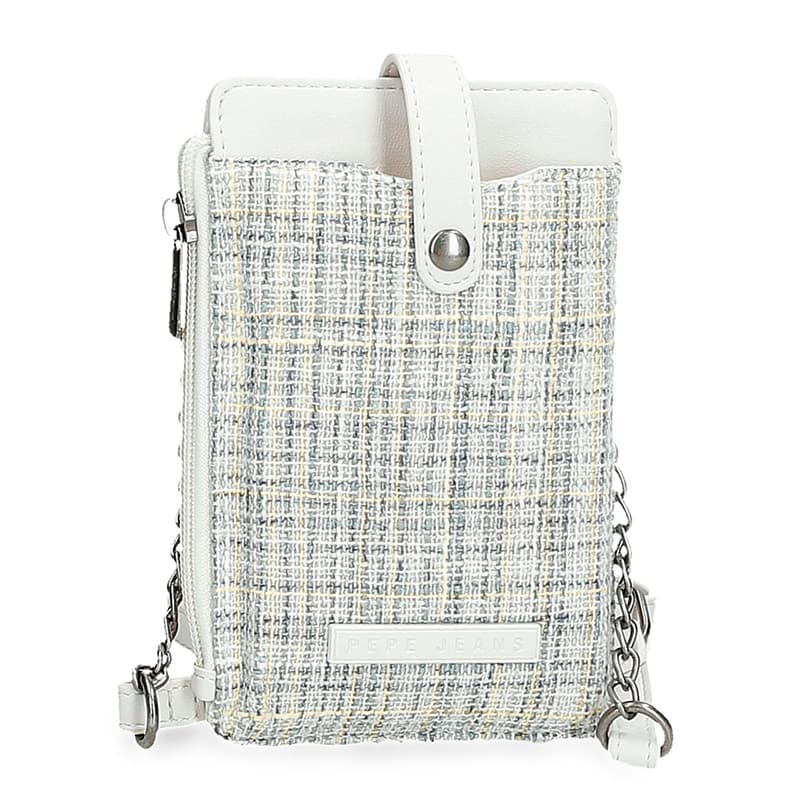 Pepe Jeans Ženska 2u1 torbica za telefon i novčanik Oana white 76250 