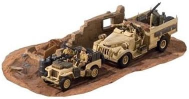Revell maketa L.R.D.G. 30cwt Chevrolet & Jeep - RV070 03225