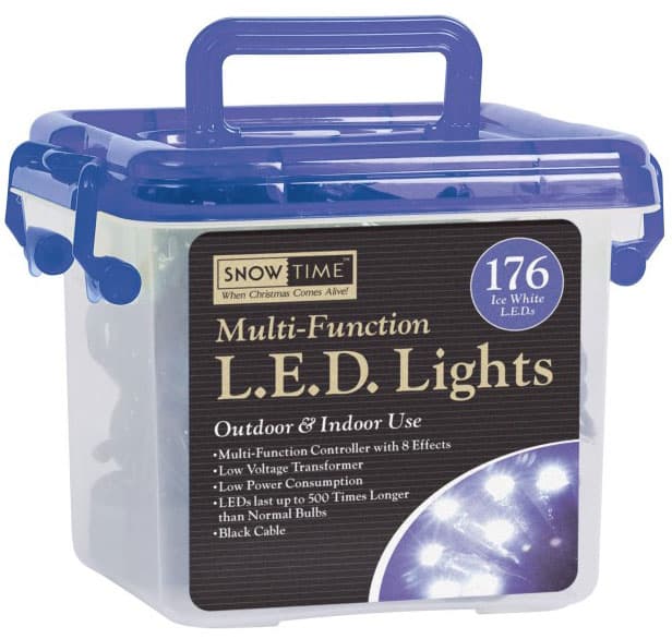 Novogodišnje svetleće lampice 176 komada