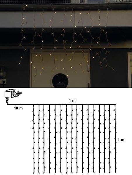 Novogodišnja Svetleća Zavesa