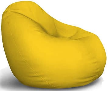 Lazy Bag Fotelja Od Šoteksa Žuta L