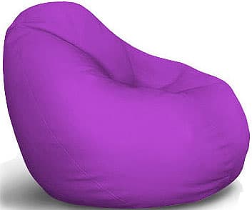 Lazy Bag Fotelja Od Eko Kože Ljubičasta L