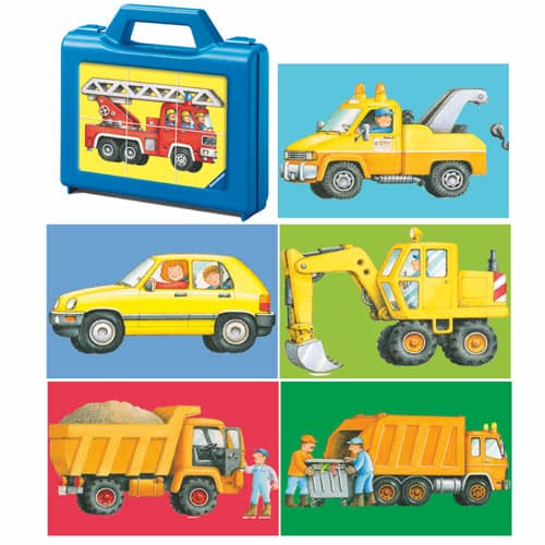 Ravensburger Puzzle Kocke Mašine i Vozila 01-074044