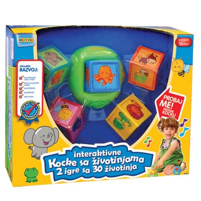 KidzDelight  Kocke sa životinjama KDS0602