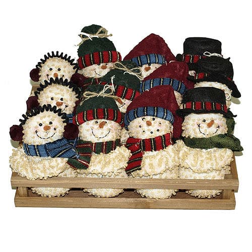 Novogodišnji ukras Sneško 14cm assorted 57-100