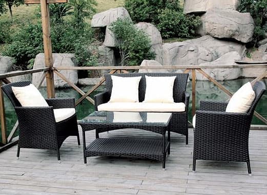 Baštenska Garnitura Od Veštačkog Ratana Bled