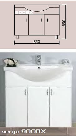 Roper Kupatilski ormarić sa lavaboom 900BX