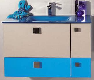 Roper Kupatilski ormarić sa lavaboom Aurora 900BX azzuro