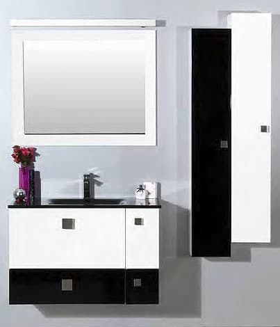 Roper Komplet kupatilskog nameštaja Aurora black 900BX/900A3/vert