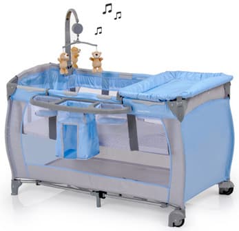 Hauck Krevetac Baby Centre blue 607398