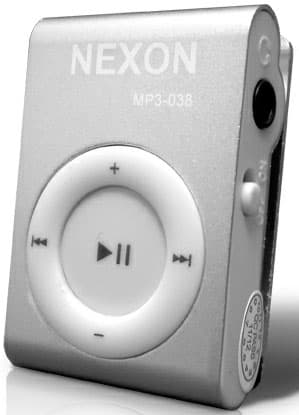 Nexon MP3 plejer MP3-038 SILVER