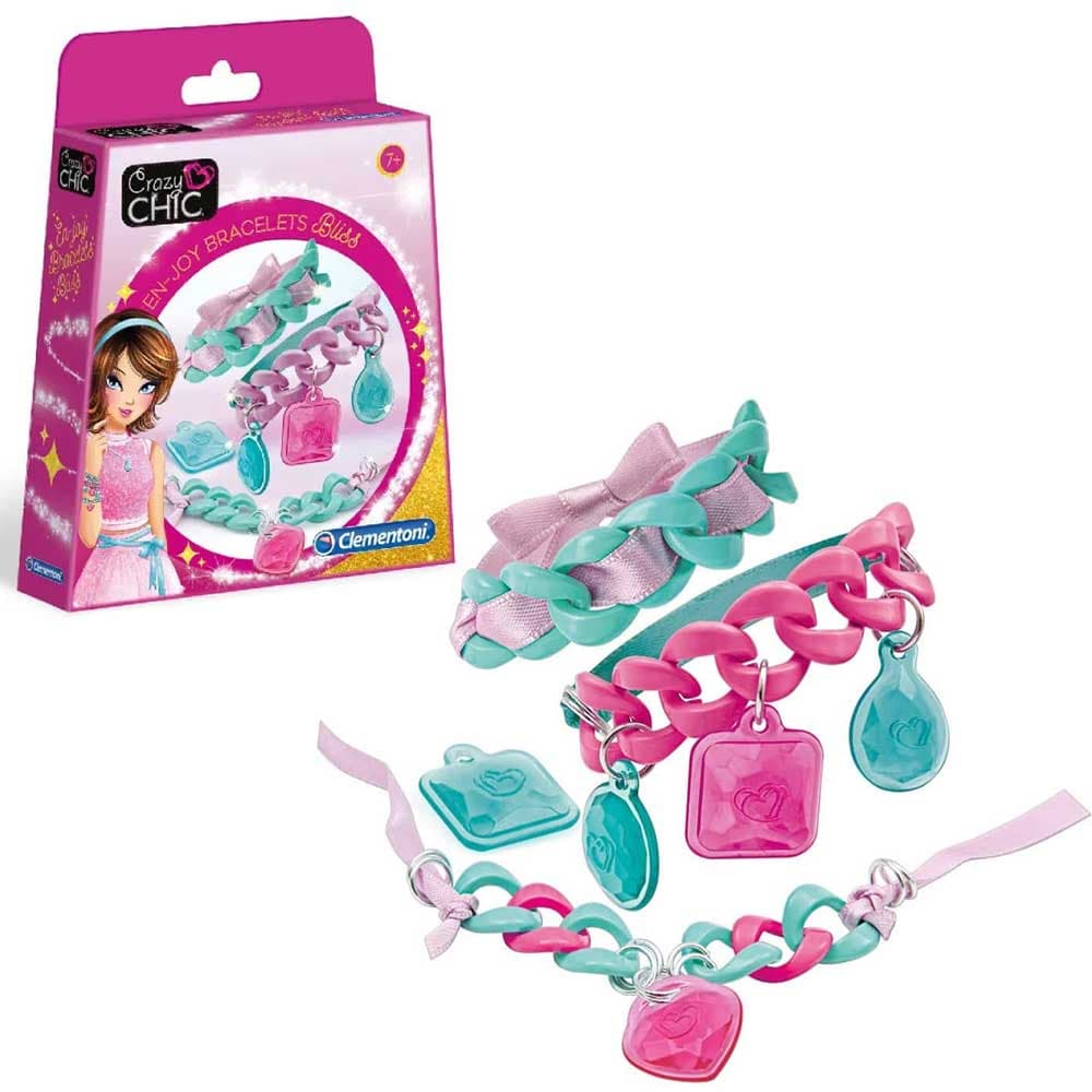 CLEMENTONI Dečiji kreativni set za pravljenje narukvica EN-JOY Bliss CL18535