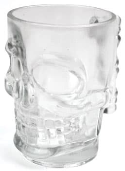 Kikkerland Čaša Skull CU22