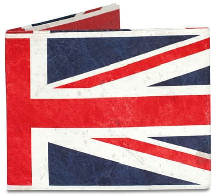 DynoMighty Neuništivi novčanik Union Jack  DY-616
