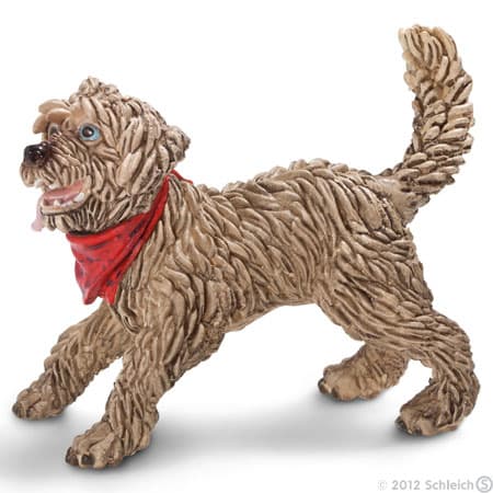 Schleich Domaće životinje - Pas mešanac, igra se 16818