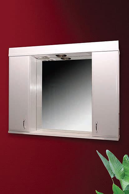 Kupatilski Ormarić Sa Ogledalom i Halogenom Rasvetom G 830