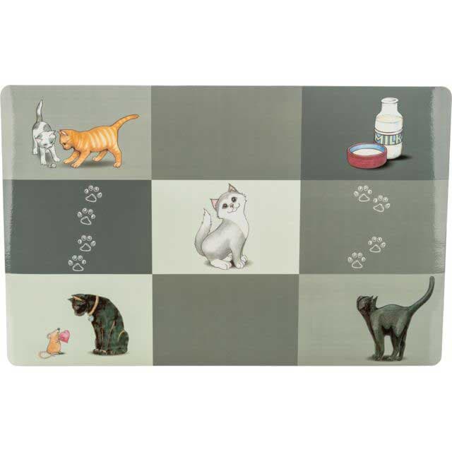 Podmetač za posude za mačke Patchwork Trixie 24579