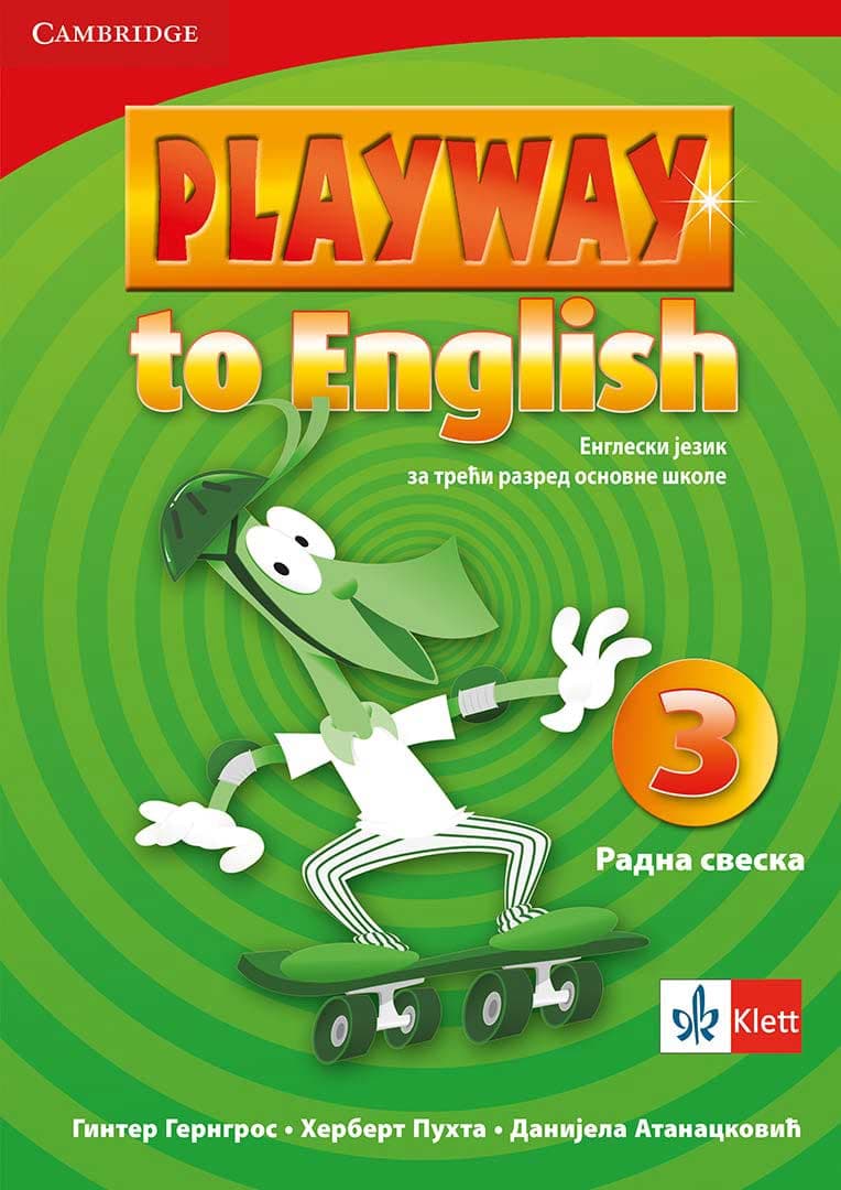 Playway to English 3 Radna sveska uz udžbenik sa QR kodom iz engleskog jezika za treći razred osnovne škole Klett