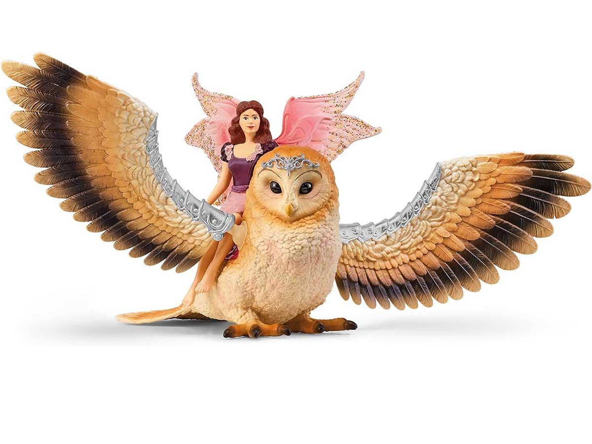 Schleich® BAYALA® Figure Vila i čarobna sova 70789